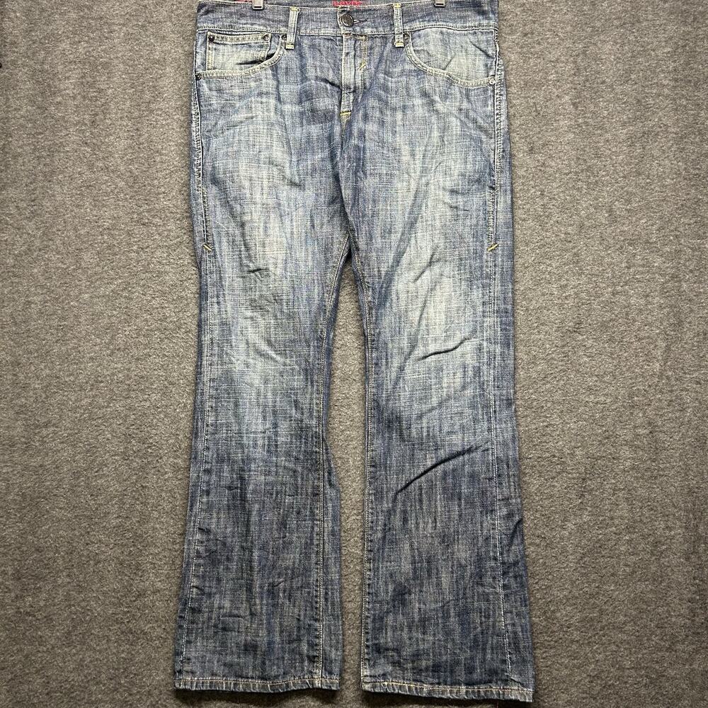 Levi's Red Collection Men's Boot Cut Jeans Cotton Denim 33x30 Blue‎ Vintage Y2K